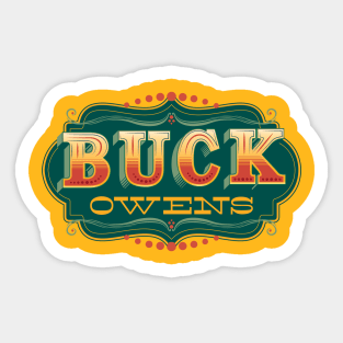 Buck EM Sticker
